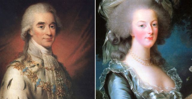 Axel von Fersen och Marie-Antoinette. Wikimedia