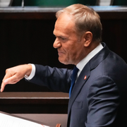 Vladimir Putin och Donald Tusk. 