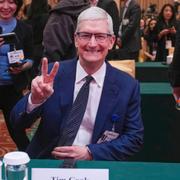 Tim Cook i Kina. 