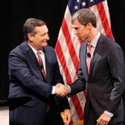 Ted Cruz och Beto O’Rourke.