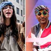 Artisterna Billie Eilish och Snoop Dogg, samt Red Hot Chili Peppers-sångaren Anthony Kiedis. Samtliga uppträder på avslutningsceremonin i Paris i kväll.