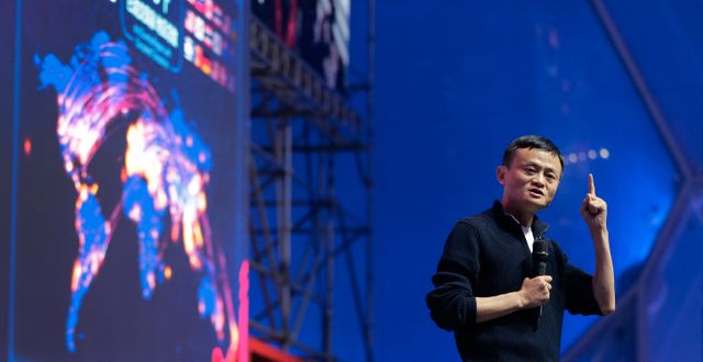Alibabas grundare Jack Ma. Andy Wong / TT / NTB Scanpix