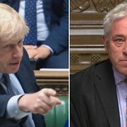 Boris Johnson och John Bercow