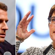 Macron/Kramp-Karrenbauer.