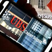 Genrebild i samband med bankproblemen i USA och Schweiz där storbanken UBS köper Credit Suisse.