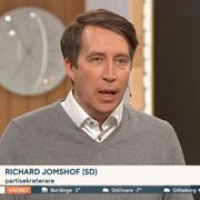  Richard Jomshof  i Nyhetsmorgon. 