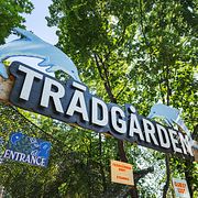 Entren till klubben Trädgården i Stockholm.