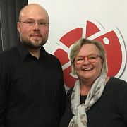 S-politikerna Andreas From och Gunnel Jonsson.