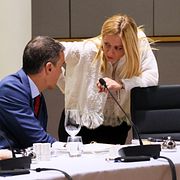 Spaniens premiärminister Pedro Sánchez och hans italienska motsvarighet Giorgia Meloni.
