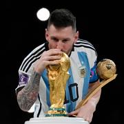 Messi med VM-bucklan