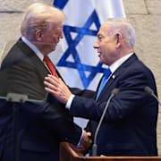 Trump och Netanyahu.
