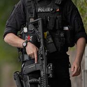 Illustrationsbild. Polis.