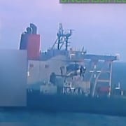 Bilder på tillslaget mot fartyget.