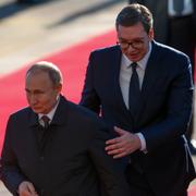 Vucic och Putin, 2019. Darko Vojinovic / AP