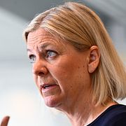 Socialdemokraternas partiledare Magdalena Andersson.