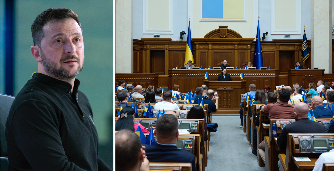 Zelenskyj har lagt fram ett nytt lagförslag. 