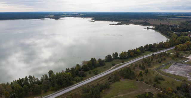 Sjön Tingstäde träsk på Gotland. Sjön tillhandahåller hälften av Visbys dricksvatten. Fredrik Sandberg/TT / TT NYHETSBYRÅN