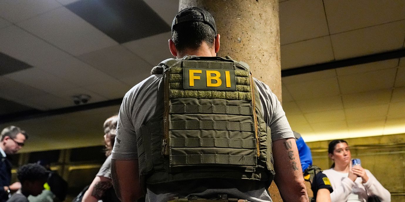 FBI-agent i Washington DC, 2025.