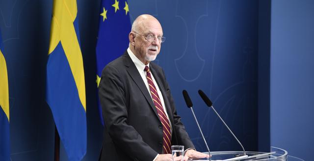 EU-minister Hans Dahlgren. Lars Schröder/TT