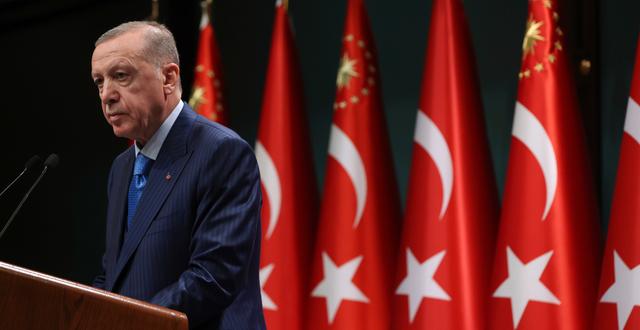 Turkiets president Recep Tayyip Erdogan AP