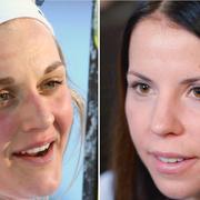 Stina Nilsson, Charlotte Kalla. Arkivbilder.
