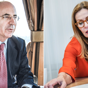 Bill Browder. Swedbanks vd Birgitte Bonnesen. 