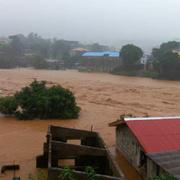 Sierra Leone drabbades av ett lerskred.