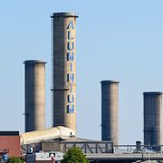 Aluminiumsmältverket Kubal i Sundsvall.