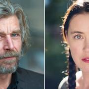 Karl Ove och Linda Knausgård