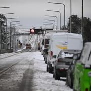 Ölandsbron, 3 april. 