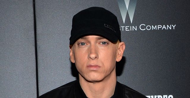 Eminem, eller Marshall Matters som han egentligen heter.  Evan Agostini / TT / NTB Scanpix