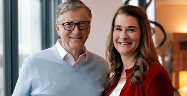 Bill och Melinda Gates.  Elaine Thompson / TT NYHETSBYRÅN