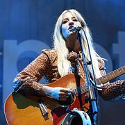 Margo Price på galan Spotify Best New Artist. Arkivbild.