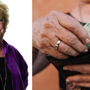Lena Mellin till vänster.