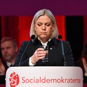 Socialdemokraternas partiledare Magdalena Andersson. 