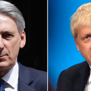 Philip Hammond och Boris Johnson.