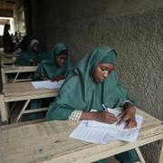 Elever på Future Prowess Islamic Foundation School.