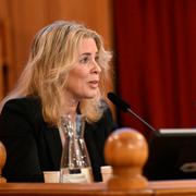 Riksbankscheferna Aino Bunge och Erik Thedéen. 