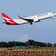 Arkivbild: Qantas-plan. 