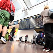 Passagerare på Arlanda. Arkivbild. 