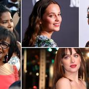 Cheryl Boone Isaac, Alicia Vikander, Gabrielle Union och Dakota Johnson.