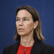 Folkhälsomyndighetens generaldirektör Olivia Wigzell.