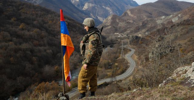 Soldat i Nagorno-Karabakh. Sergei Grits / AP