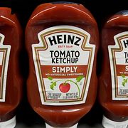 Heinz välkända ketchup.
