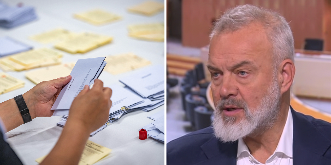 Säkerhetsexperten Jörgen Holmlund säger i SVT:s Morgonstudion att systemet med personröster lär ändras.