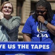 Helen Zille i mitten.