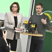 Gustav Fridolin och Isabella Lövin 