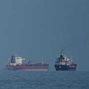 Fartyg i Hormuzsundet.