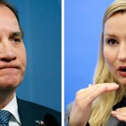 Stefan Löfven och Ebba Busch Thor.