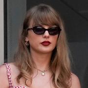 Taylor Swift i publiken på US Open den 8 september 2024.  